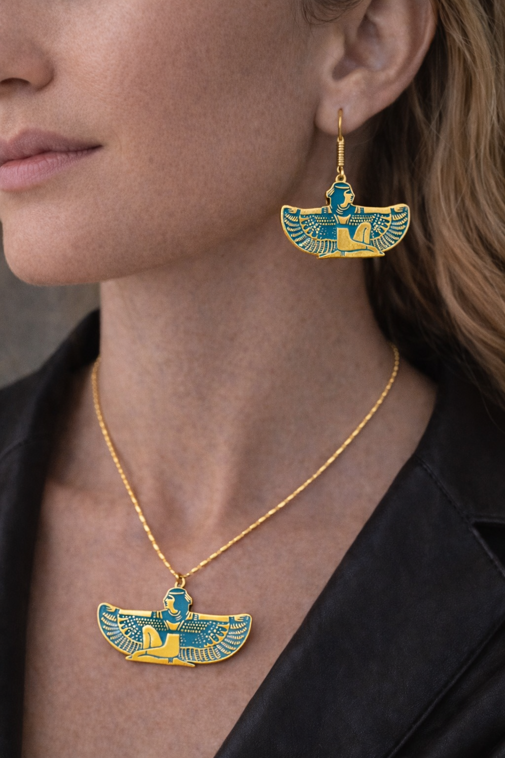 Horus Turquoises necklace