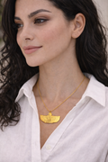 Horus gold necklace