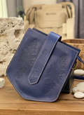 Genuine leather handmade cross bag
