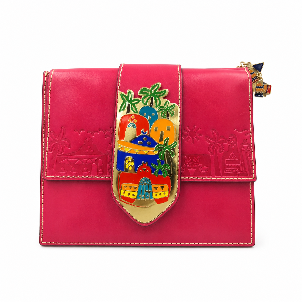 Box bag with handle