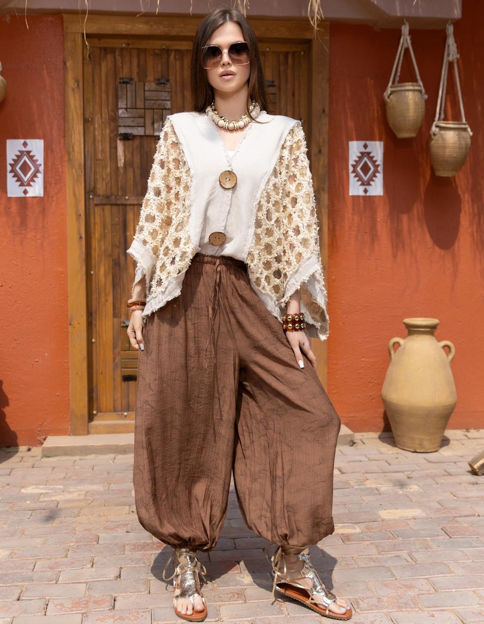 Rustic Bloom Blouse
