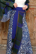 Blue Pottery  Skirt