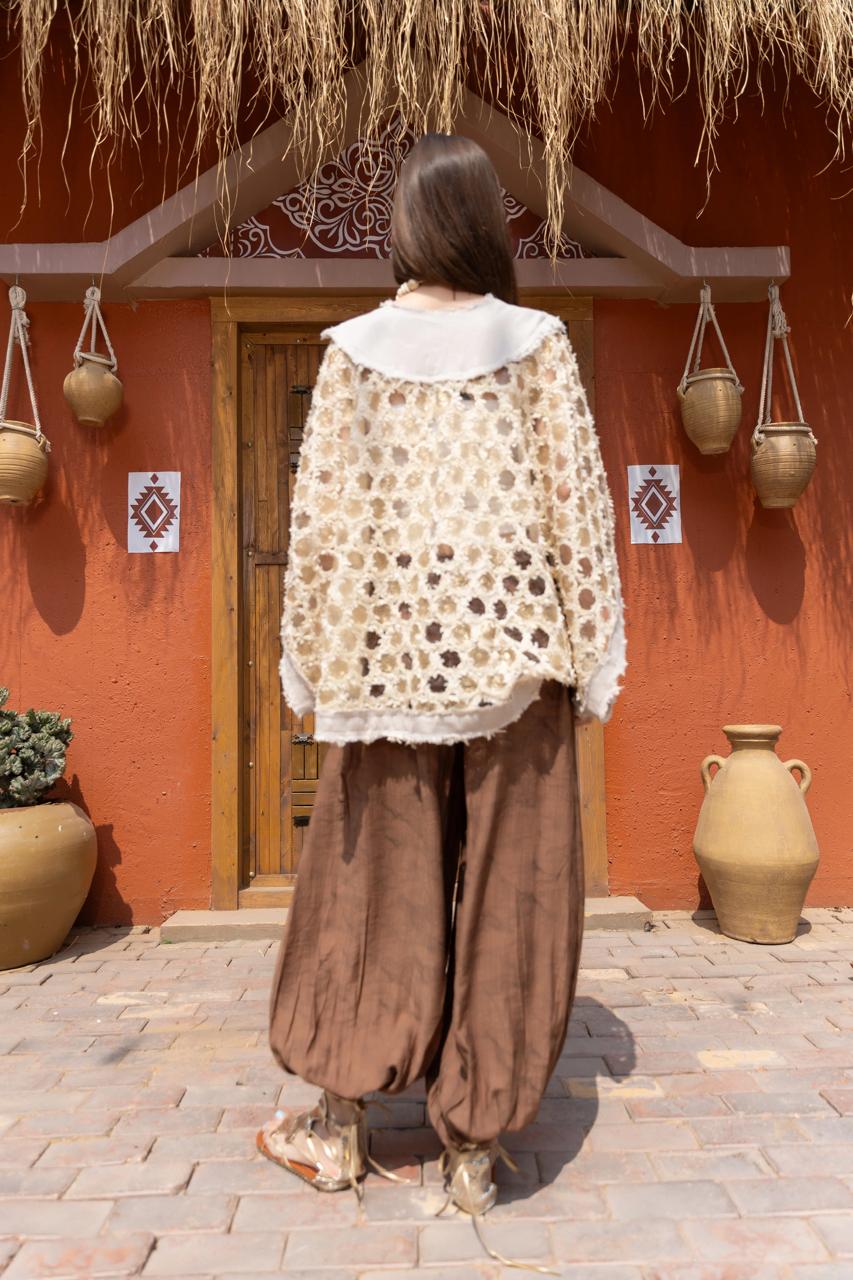 Rustic Bloom Blouse