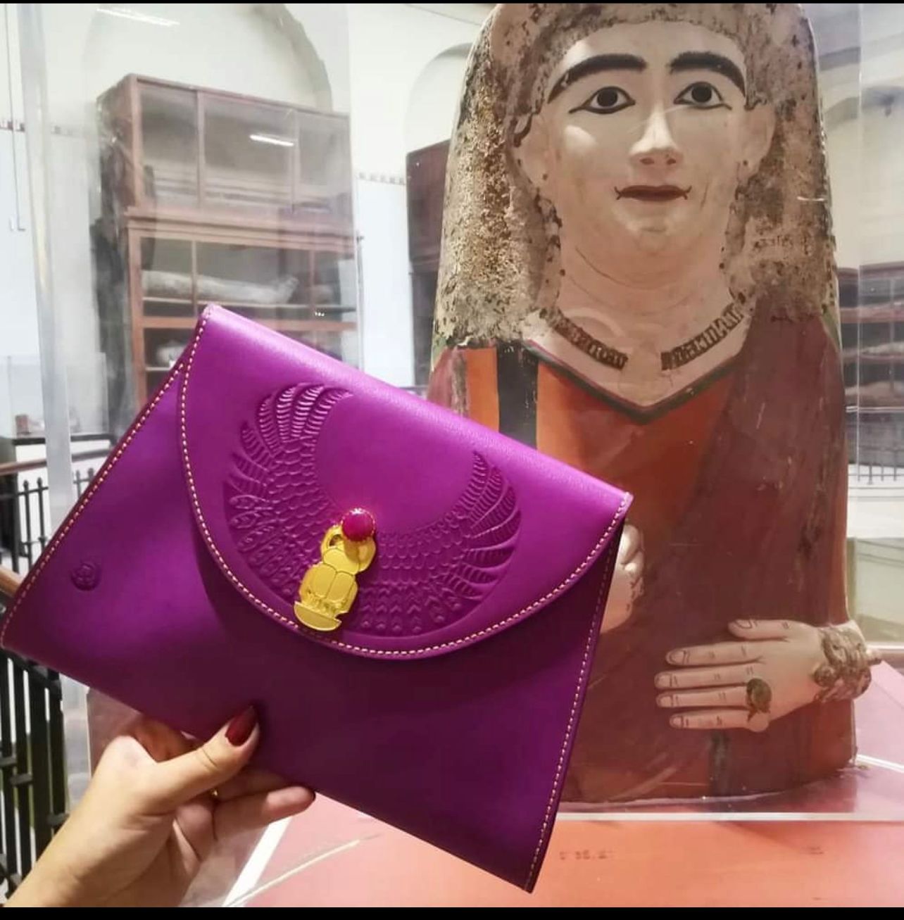Egyptian Pharaonic Clutch with strape
